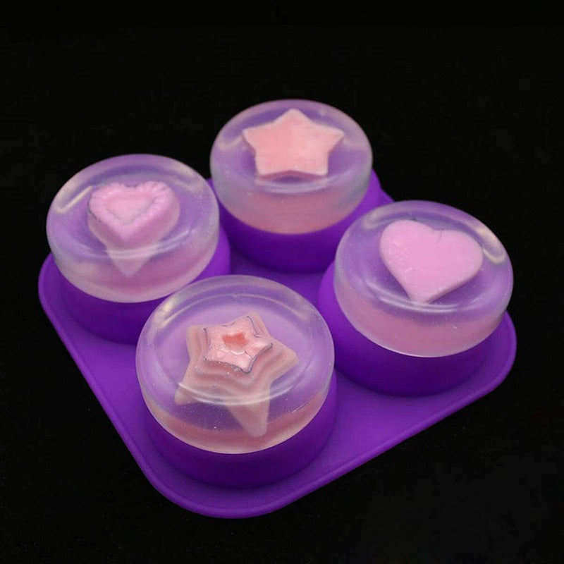 DIY Craft Silicone Soap Mold Cake Mould Soaps Supplies Pudding Candy Mold