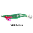 #A Luminous Artificial Bait Simulation Crankbait Squid Jig Hook Bait Fishing Tac