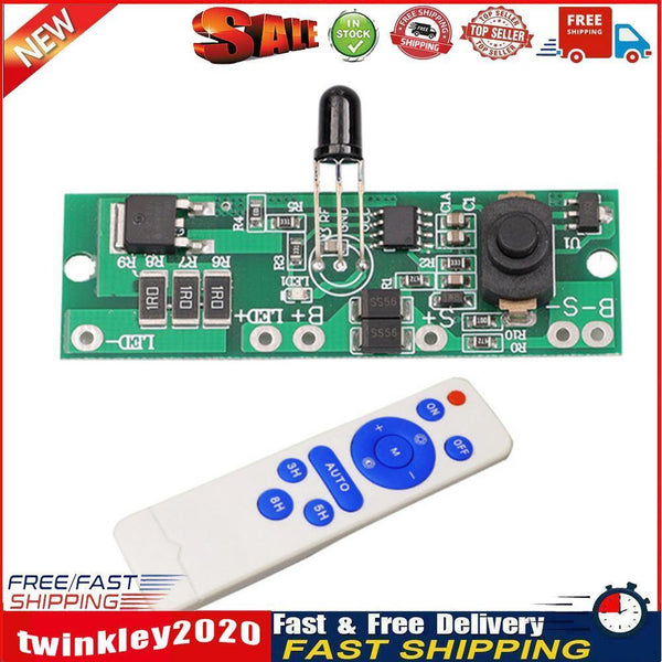 3.2V/3.7V Solar Street Light Panel Solar Circuit Board w/ Remote Control Newly