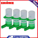 4PCS Plastic Pet Bird Automatic Drinker Feeder Water Dispenser Clip