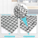 #A No-Slip Splicing Bathroom Mat PVC Safe Waterproof Bathtub Pad with Suction Cu