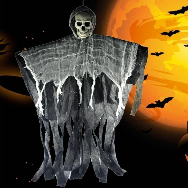 Halloween Props Hanging Skeleton Haunted House Decoration Halloween~