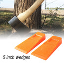 5 inch Plastic Tree Felling Wedge for Logging Falling Cutting Tools (2pcs) Newly