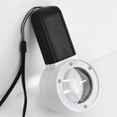 Reading Inspection Illuminated Magnifier w/ 4LED Handheld Magnifying Loupe Lens