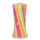 Straight Straw Drinking Supplie 100PCS Milkshake Straws Spoon Straws Colorful
