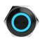 16 Waterproof mm Self Reset Metal Computer Pushbutton with Light