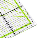 Square Patchwork Feet Tailor Yardstick Cloth Cutting Rulers DIY Sewing Tool