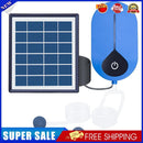 Aquarium Air Pump Pond Aerator Solar Powered Fish Tank Water Oxygen Pump