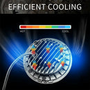 Eyebrow Indicator Lights Side Marker Lights For Jeep Wrangler JK LJ TJ CJ