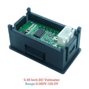 Mini LED Display 4 Bits 0-100V Voltmeter Panel Volt Voltage Meter (0.36inch