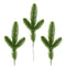 Artificial Flowers Christmas Pine Branches Plastic Leaves Decors Party Tree P7X9
