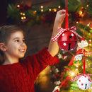 Christmas Jingle Bells Ornaments Xmas Tree Round Jingle Bell Party Supplies