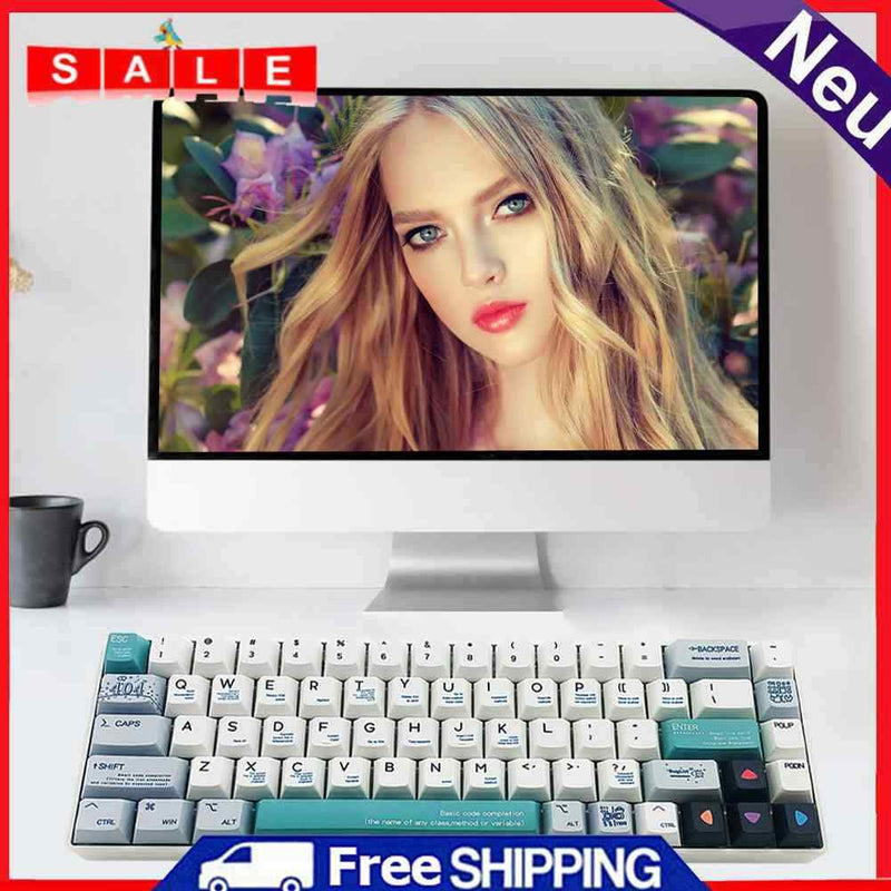 Personality Keycap 127 Keys Keyboard Parts Xda Height Key Cap for Game Supplies