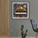 Diamond Painting 5D DIY Piano Full Round Drill Rhinestone Picture Kits