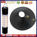 Hanging Flashlight with PU Leather Lampshade Portable Torch Camping Tent Lamp
