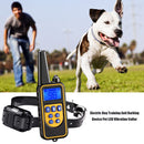 Electric Dog Training Anti Barking Device Pet LCD Vibration Collar (Black) Newly