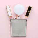 Women Wallets Leather Napkin Tampon Bag Mini Coin Purses Travel Cosmetic Bags