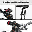 Bicycle Torch Stand Holders Bike Front Light Flashlight Clip Cycling Accessor