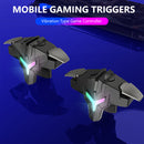 #A 4 Finger Game Controller Shooting Trigger Joystick Buttons for PUBG Mobile