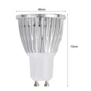 GU10 Light Bulb 85-265V COB led Spotlight 12W Lamp Decoration (Warm White) Newly