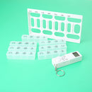 Digital 7days Pill Reminder Organizer Pill Box Case Timer White