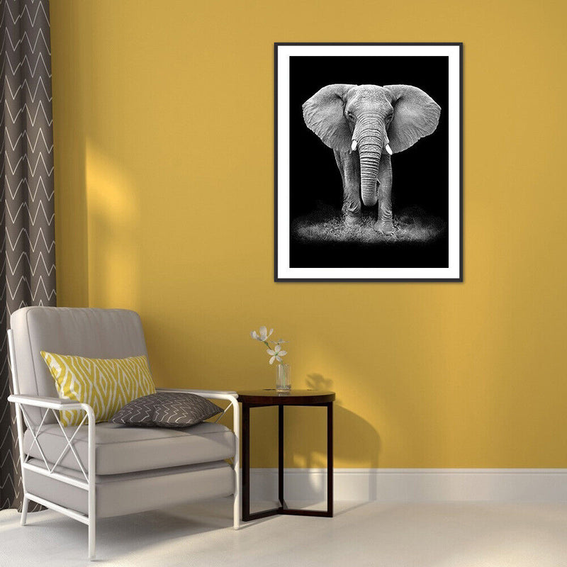 DIY Diamond Painting Kits Elephant Full Square Drill Wall Decoration Crafts