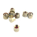 8pcs Copper Car Tire Valve Stem Air Caps Wheel Tyre Valve Caps Dust Covers Newly