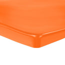 Motorcycle Seat Gel Pad Shock Absorption Mat Cushion Orange (25x25x1cm)