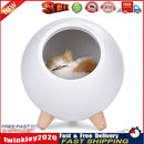 Cute Touch Dimming Kitten Night Light Bedside Charging Lamp Decor (White) Newly