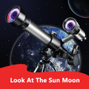Astronomical Telescope Moon View Stargazing Monocular Educational Experimen