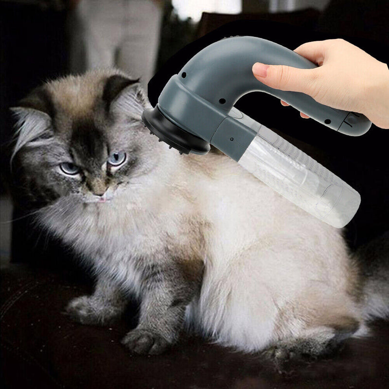 Portable Pet Hair Sucker Electric Suction Device Vacuum Fur Cleaner Comb Newly