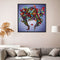 5D DIY Part Drill Diamond Painting Short Hair Girl Special Shaped Picture