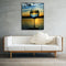 Painting By Numbers Kit DIY Glass Scenery Hand Painted Canvas Oil Art Picture