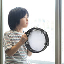 8 inch Double Row Tambourine Orff Percussion Instrument Hand Drum for Kids Newly