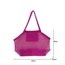 Foldable Swimming Sport Tote Outdoor Child Toys Storage Beach Bag (Red)