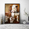 Cow Mother and Child Oil Paint By Numbers Kit Canvas Drawing DIY Coloring A
