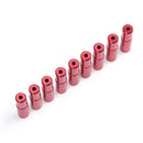 10PCS Mountain Road Bike Bicycle Brake Cable Hose Housing End Cap 5mm(Red) Newly