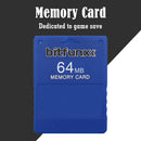 FMCB 1.966 Memory Card for Sony PS2 64MB Free McBoot Console Card (Blue) Newly