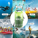 PVC Bags 20L Swimming Trekking Drifting Waterproof Storage Pouch (Green) Newly