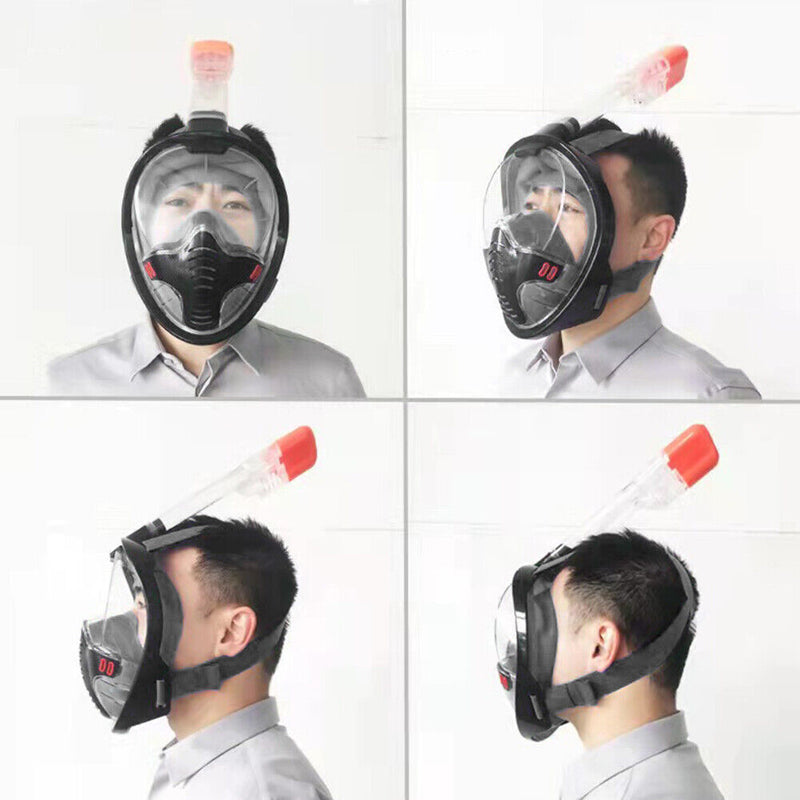 #A Professional Scuba Full Face Diving Cover Swimming Equipment for Women Men