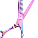 Stainless Steel Colorful Hairdressing Scissor Barber Hair Thinning Shears