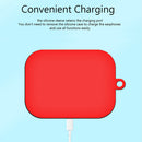Silicone Charging Box Cases for SONY LinkBuds Wireless Earphone (Red)