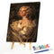 Oil Paint By Numbers Picture DIY Drawing Painting Beauty Lady Drawing Canvas