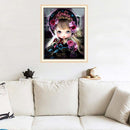 5D DIY Full Drill Diamond Painting Cartoon Girl Cross Stitch Mosaic Kit