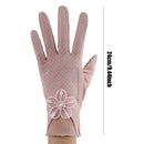 Touch Screen Cyclist Driving Thin Mittens Sunscreen Gloves Full Finger Gloves