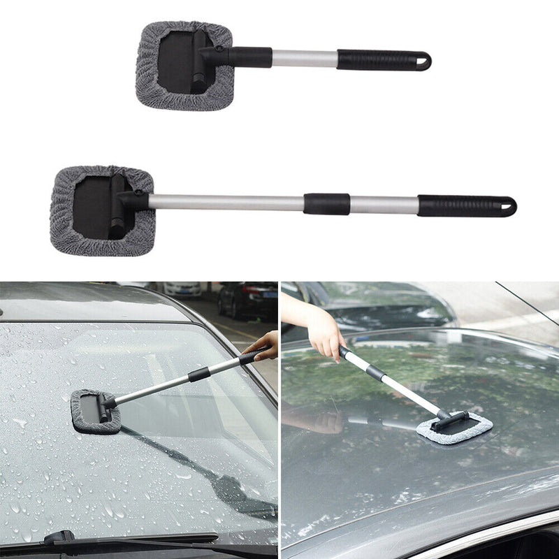 Car Windshield Cleaner Micro Fiber Window Cleaning Tool Home Glass Wiper Newly