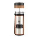 Steel Self-Lock Tea Maker Espresso Coffee 320ML French Press Coffee Maker