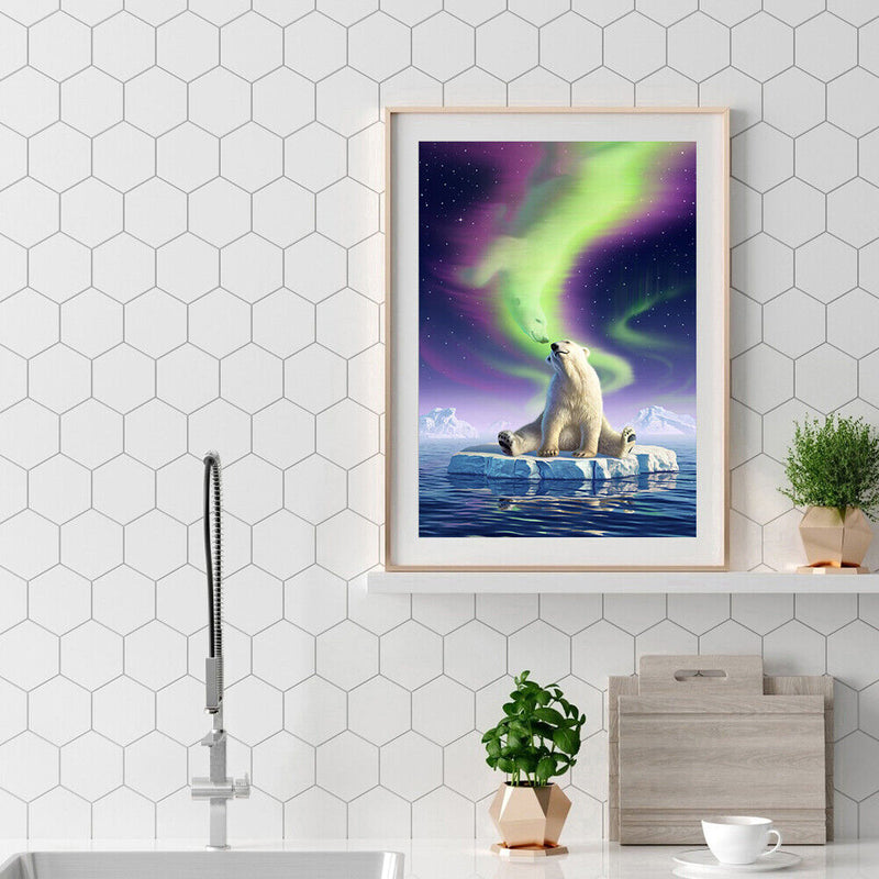 DIY Diamond Painting 5D Animal Full Square Embroidery Cross Stitch Decor Gift