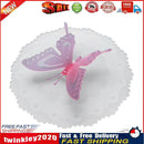 Cute Butterfly Silicone Cup Lids Anti-dust Leakproof Mugs Cover (Pink) Newly