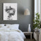 Oil Paint by Numbers Smog Girl Canvas Artwork Living Room Picture Art Decoration